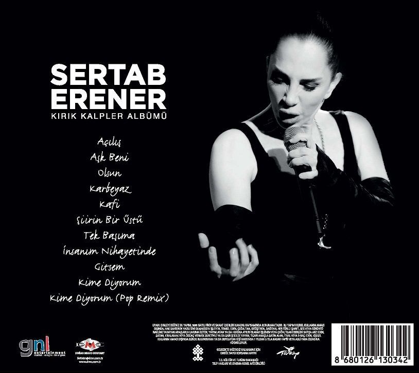SERTAB ERENER - KIRIK KALPLER ALBÜMÜ (CD)