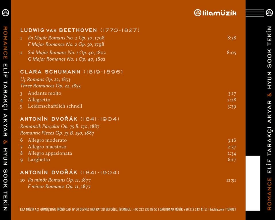 ELİF TARAKÇI AKYAR & HYUN SOOK TEKİN - ROMANCE