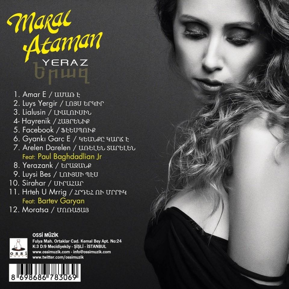 MARAL ATAMAN - YERAZ