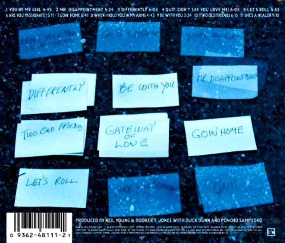 NEIL YOUNG - ARE YOU PASSIONATE (CD) (2002)