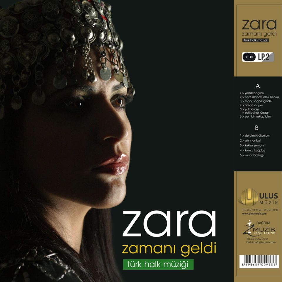 ZARA - ZAMANI GELDİ (70'Lİ YILLAR, ARANJMANLAR / TÜRK HALK MÜZİĞİ (2 LP)