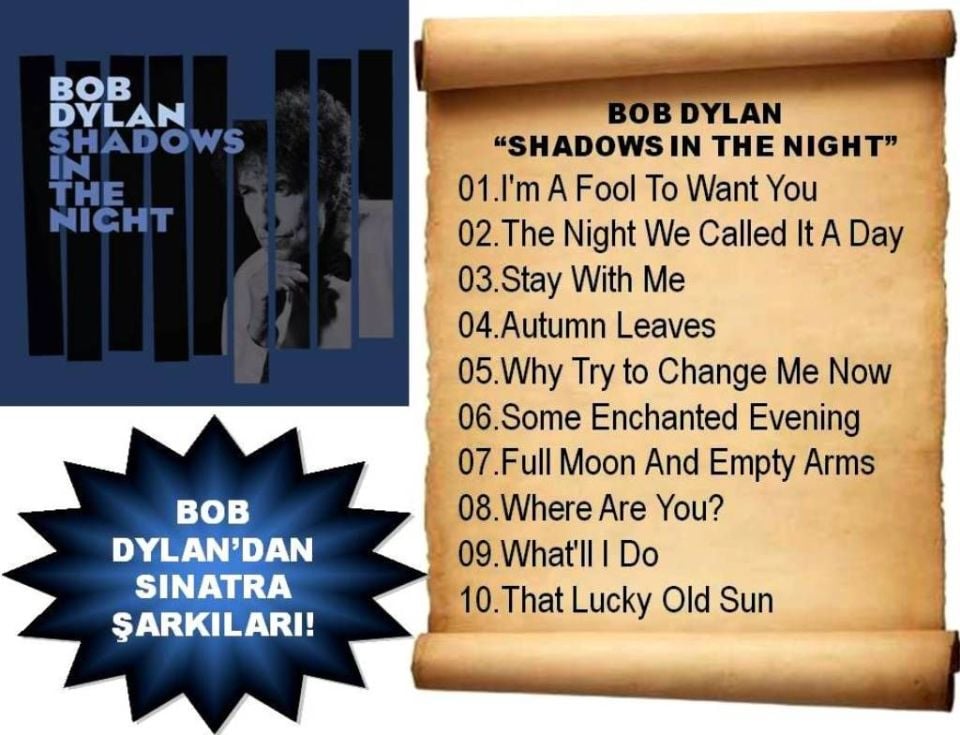 BOB DYLAN - SHADOWS IN THE NIGHT
