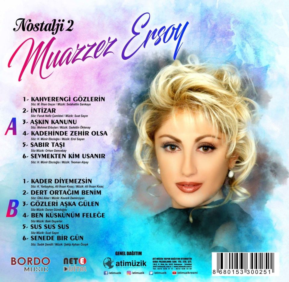 MUAZZEZ ERSOY - NOSTALJİ - 2 (LP)