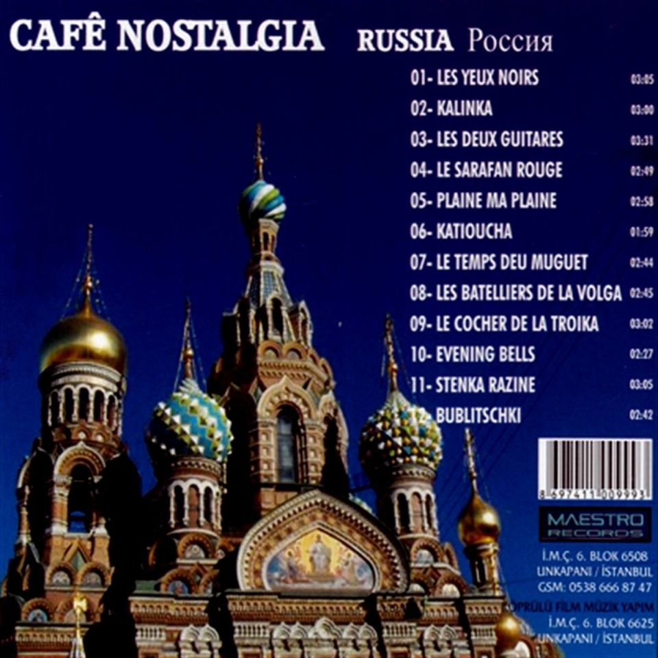 CAFE NOSTALGIA - RUSSIA