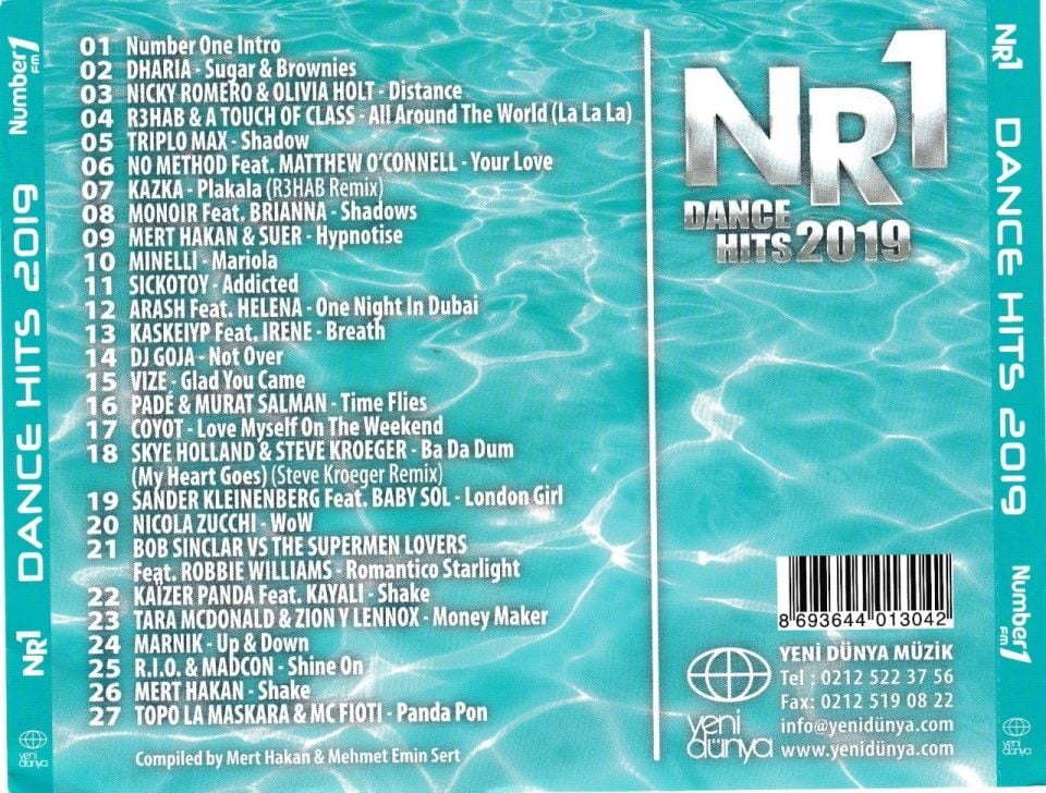 NR1  DANCE HITS 2019 - VARIOUS ARTISTS