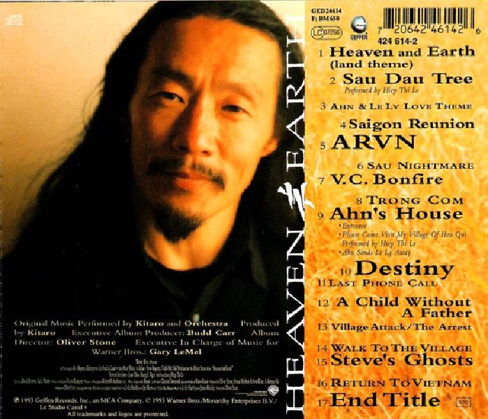 KITARO - HEAVEN & EARTH (CD) (1993)