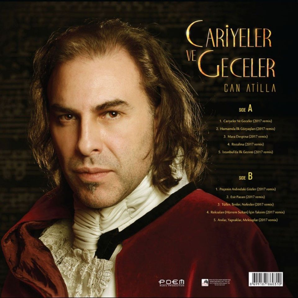 CAN ATİLLA - CARİYELER VE GECELER (LP)