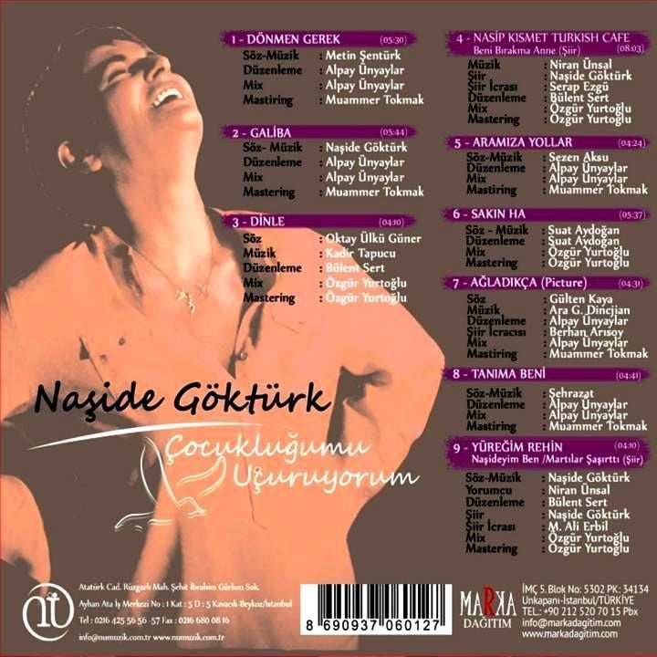 NAŞİDE GÖKTÜRK - ÇOCUKLUĞUMU UÇURUYORUM