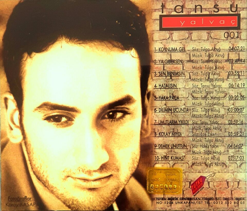 TANSU YALVAÇ - SEN BENİMSİN (CD)