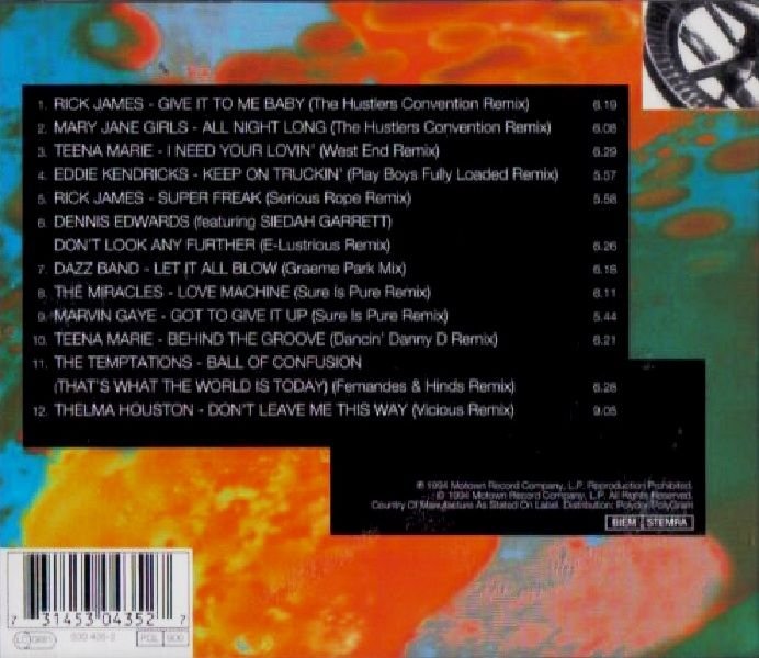 MOTOWN BLEND - VARIOUS (CD) (1994)