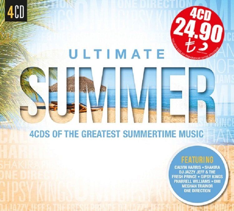 ULTIMATE SUMMER -  4 CDS OF THE GREATEST SUMMERTIME MUSIC