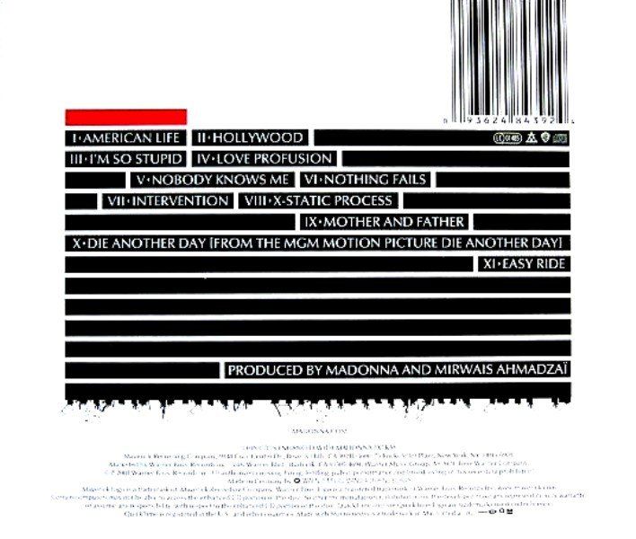 MADONNA - AMERICAN LIFE