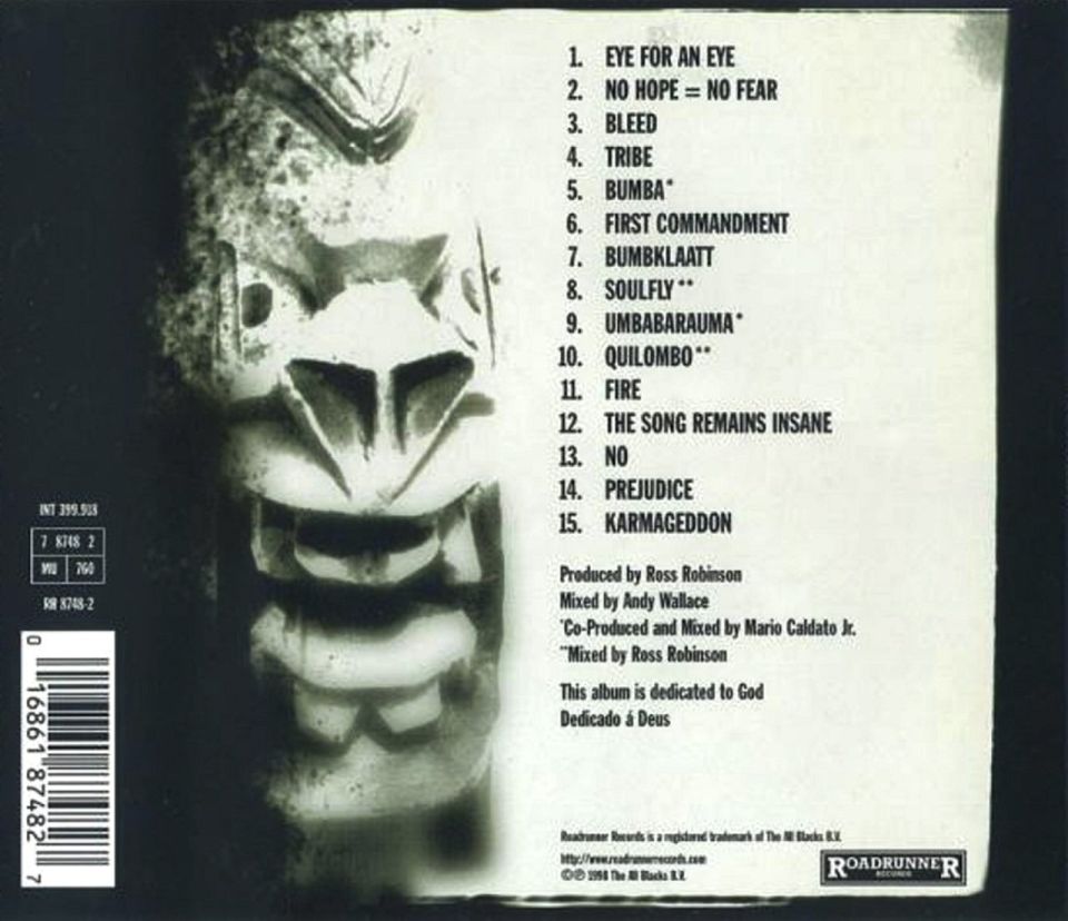 SOULFLY - SOULFLY (CD)(1998)