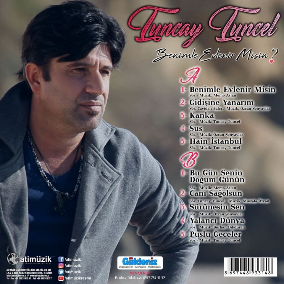 TUNCAY TUNCEL - BENİMLE EVLENİR MİSİN? (LP)