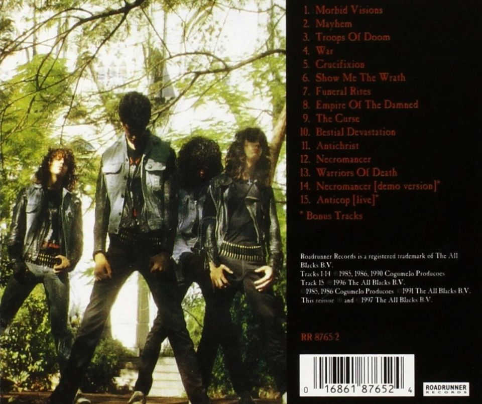 SEPULTURA - MORBID VISIONS BESTIAL DEVASTATION