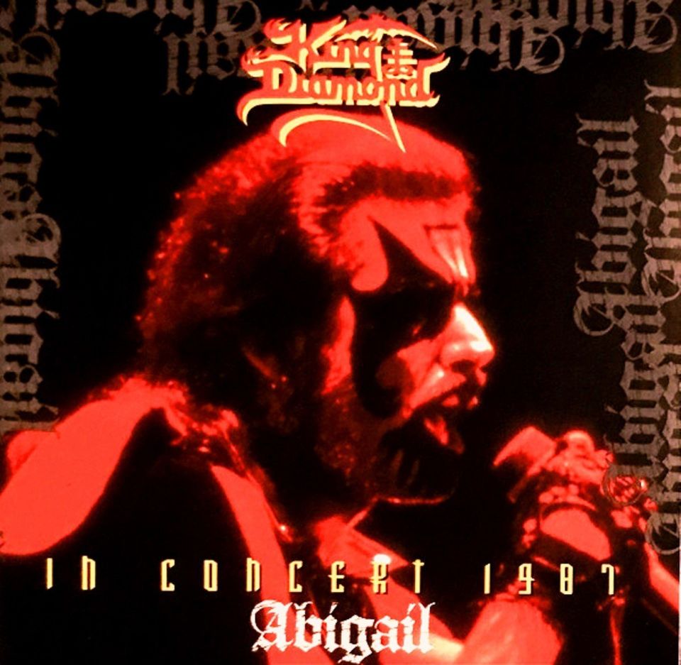 KING DIAMOND - IN CONCERT 1987 ABIGAIL  (CD-GOLD DISC) (1997)