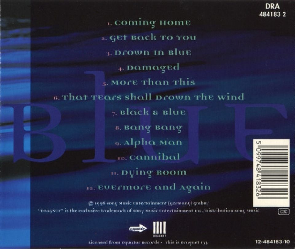 THE MISSION - BLUE (CD) (1996)