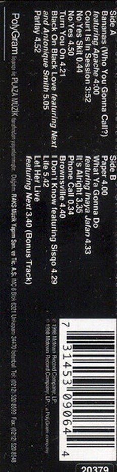 QUEEN LATIFAH - ORDER IN THE COURT (MC)