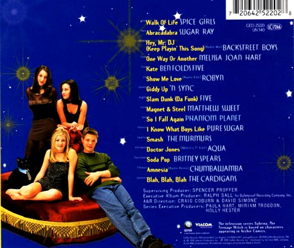 SABRINA - THE TEENAGE WITCH (THE ALBUM) (CD) (1998)