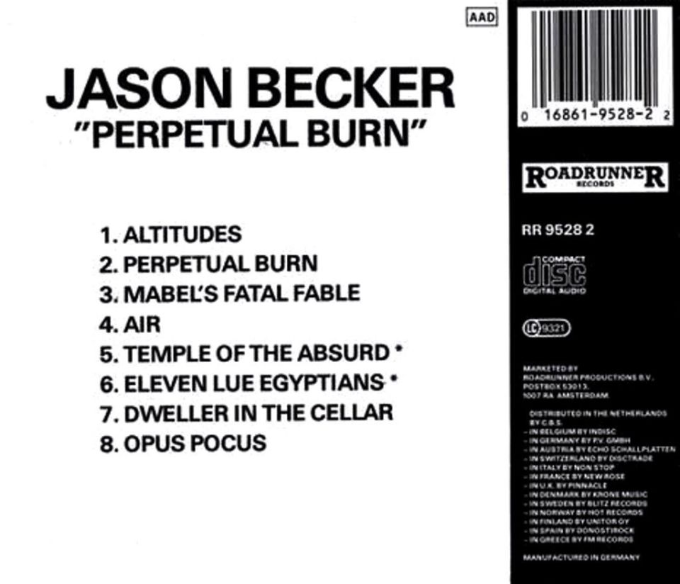 JASON BECKER - PERPETUAL BURN