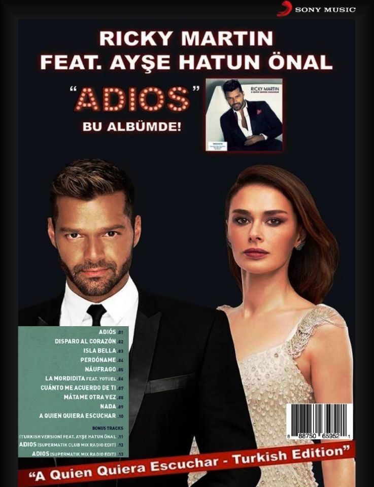 RICKY MARTIN - A QUIEN QUIERA ESCUCHAR (TURKISH EDITION)