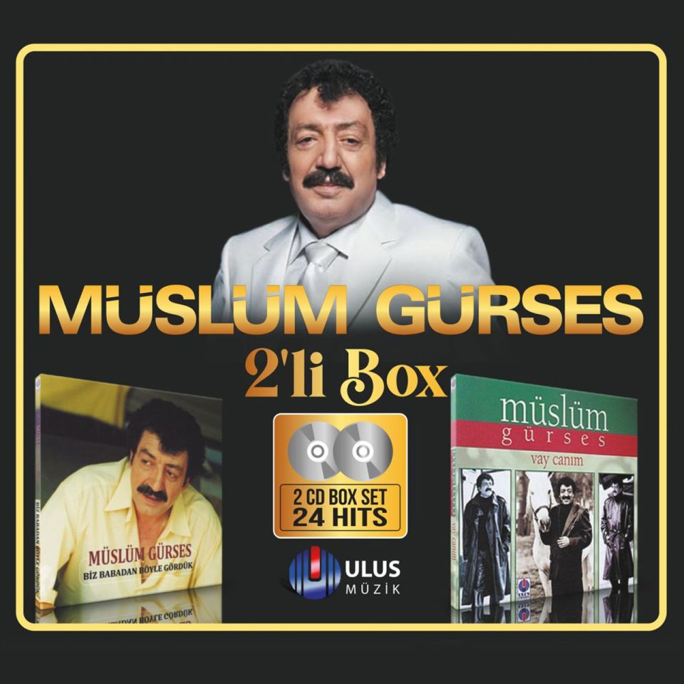 MÜSLÜM GÜRSES - BİZ BABADAN BÖYLE GÖRDÜK & VAY CANIM (2 CD)