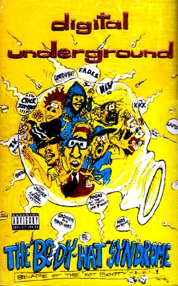 DIGITAL UNDERGROUND - THE BODY HAT SYNDROME (MC) (1993)