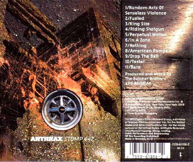 ANTHRAX - STOMP 442 (CD) (1995)