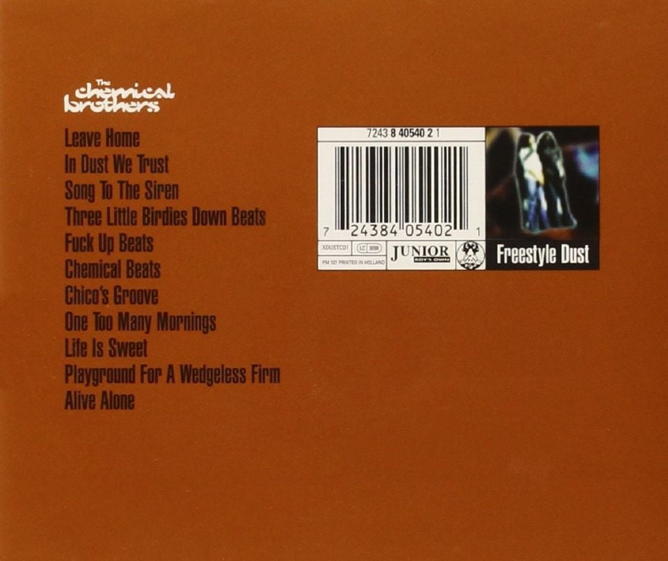 THE CHEMICAL BROTHERS - EXIT PLANET DUST (CD) (1995)