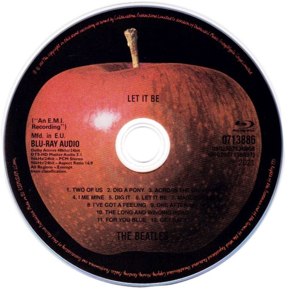 THE BEATLES - LET IT BE' (SUPER DELUXE) (5 CD + BVD)