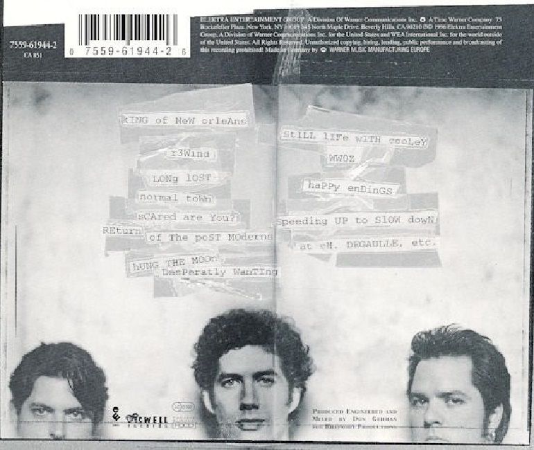BETTER THAN EZRA - FRICTION BABY (CD) (1996)