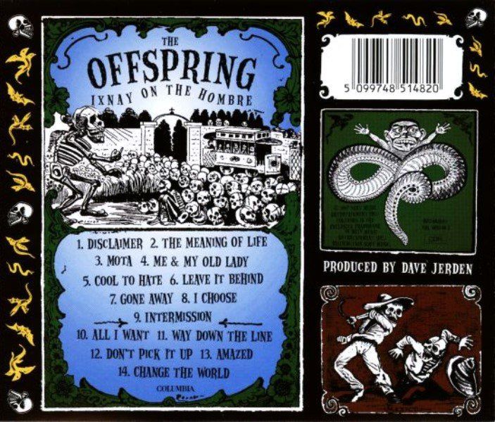 THE OFFSPRING - IXNAY ON THE HOMBRE (CD) (1997)