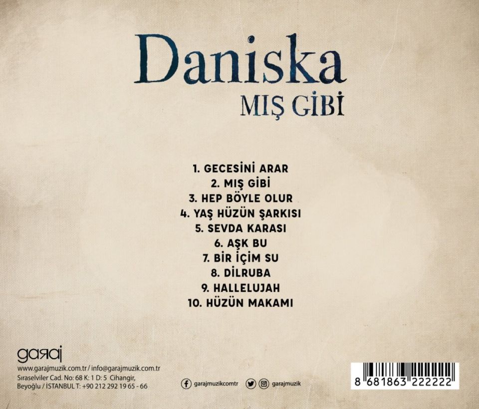 DANİSKA - MIŞ GİBİ