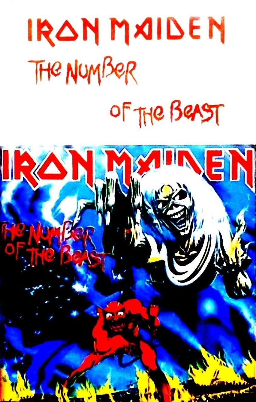 IRON MAIDEN - THE NUMBER OF THE BEAST (MC) (KASET)