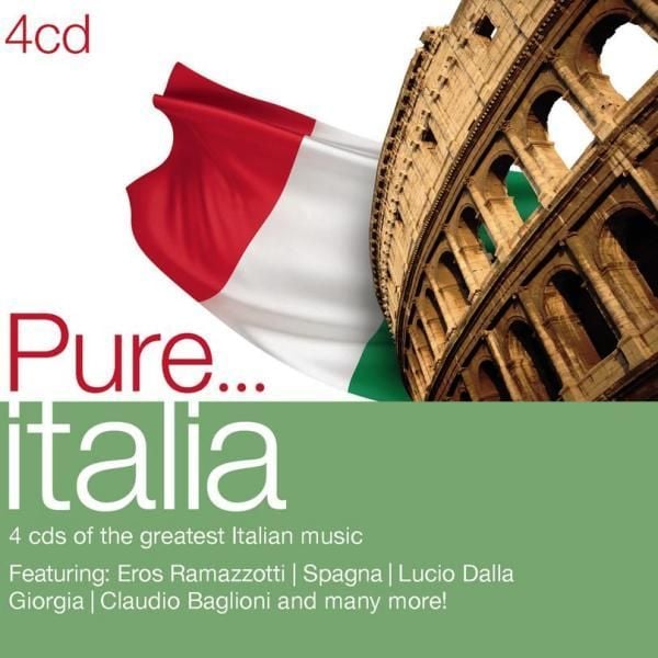 VARIOUS - PURE...ITALIA (4 CD BOX SET)