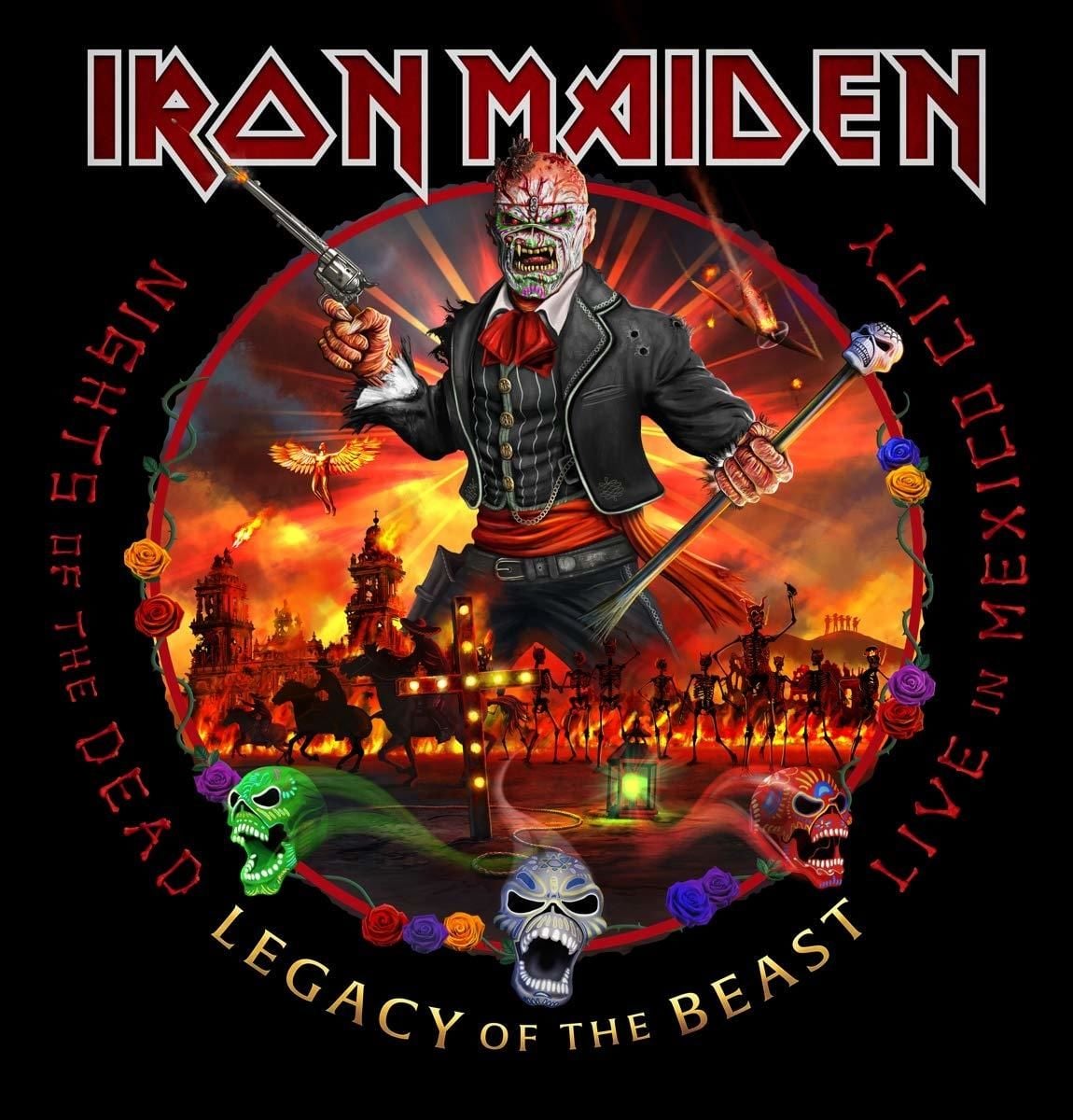 IRON MAIDEN - NIGHTS OF THE DEAD (3 LP), PLAK