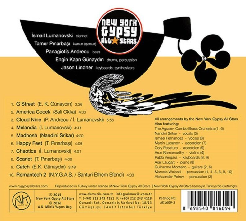 NEW YORK GYPSY ALL STARS - DROMOMANIA