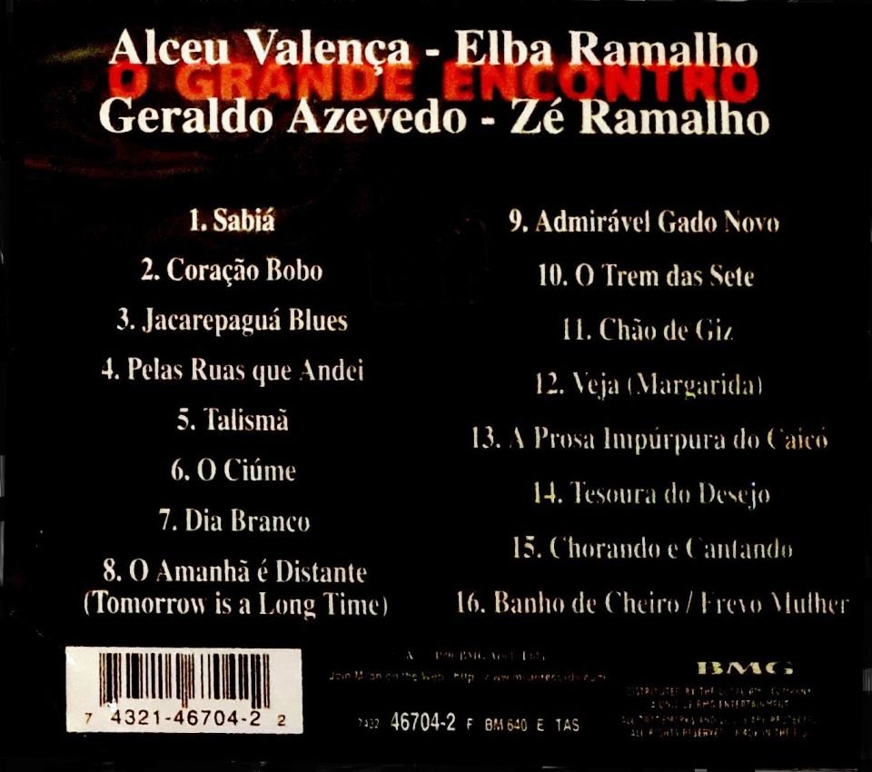 O GRANDE ENCONTRO - O GRANDE ENCONTRO (CD) (1996)