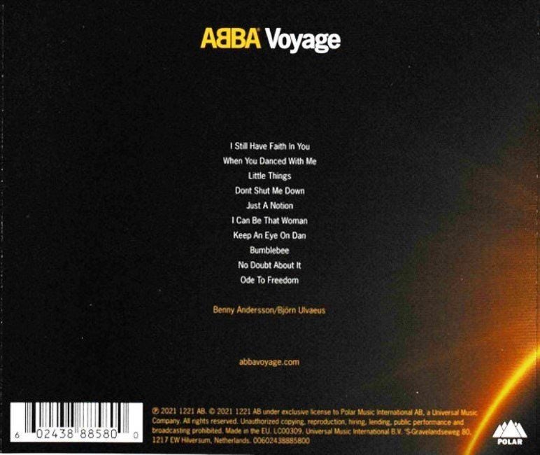 ABBA - VOYAGE (JEWEL CASE) (CD)