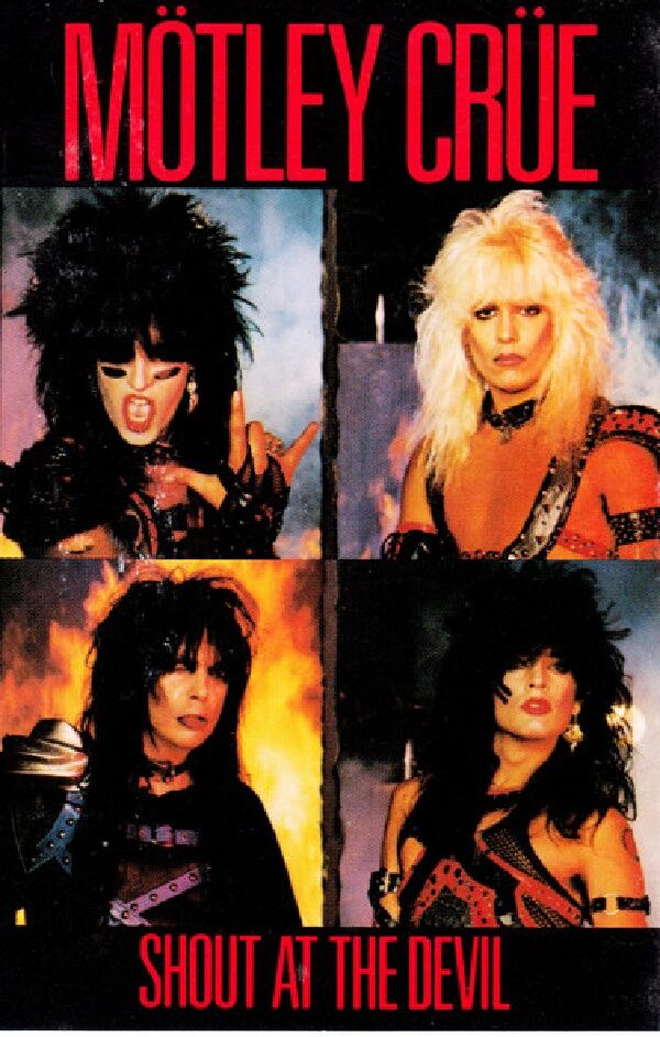 MÖTLEY CRÜE - SHOUT AT THE DEVIL (MC) (1983)