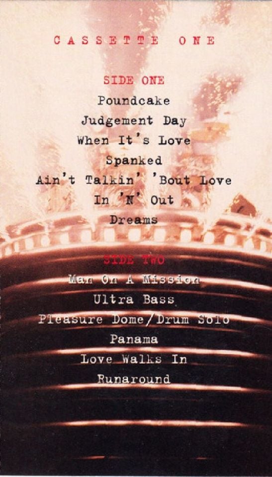 VAN HALEN - LIVE: RIGHT HERE, RIGHT NOW (MC)