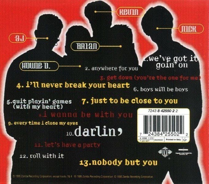 BACKSTREET BOYS - BACKSTREET BOYS