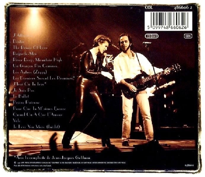 CELINE DION - LIVE A PARIS (CD) (1996)