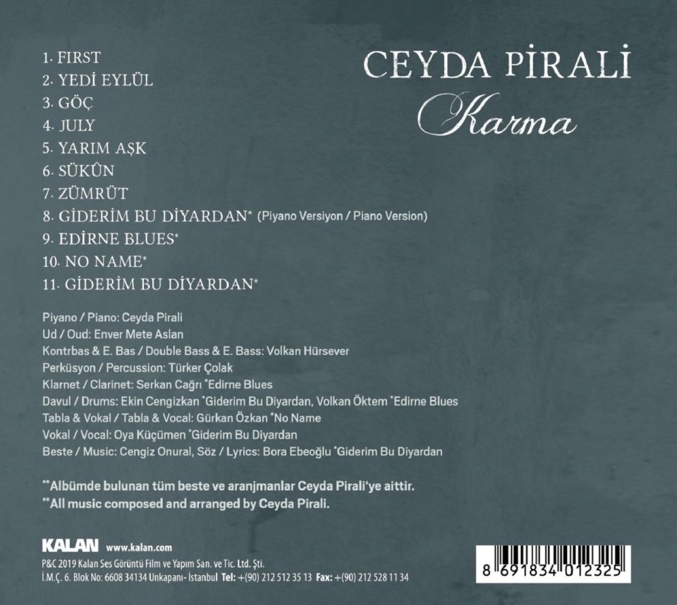 CEYDA PİRALİ - KARMA