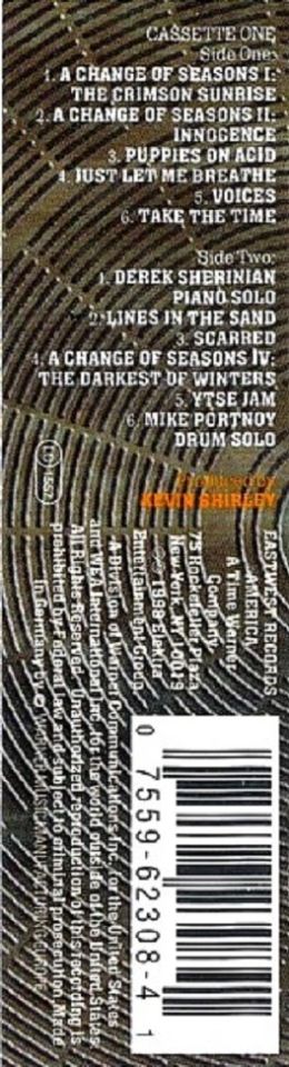 DREAM THEATER - ONCE IN A LIVE TIME VOL.1 + VOL.2 (2 MC)