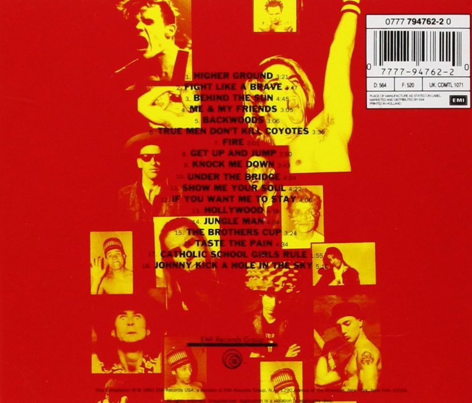 RED HOT CHILI PEPPERS - WHAT HITS (CD) (1992)