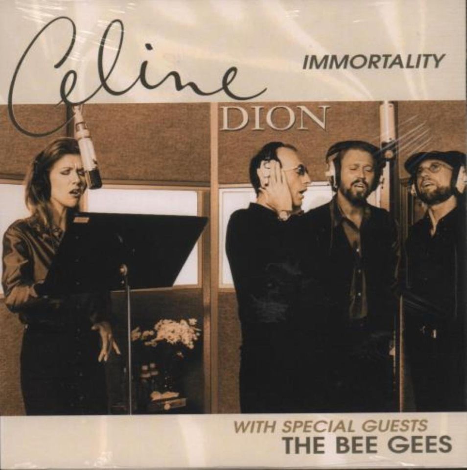 CELINE DION - IMMORTALITY (WITH SPECIAL GUESTS THE BEE GEES) (SINGLE CD) (1998)