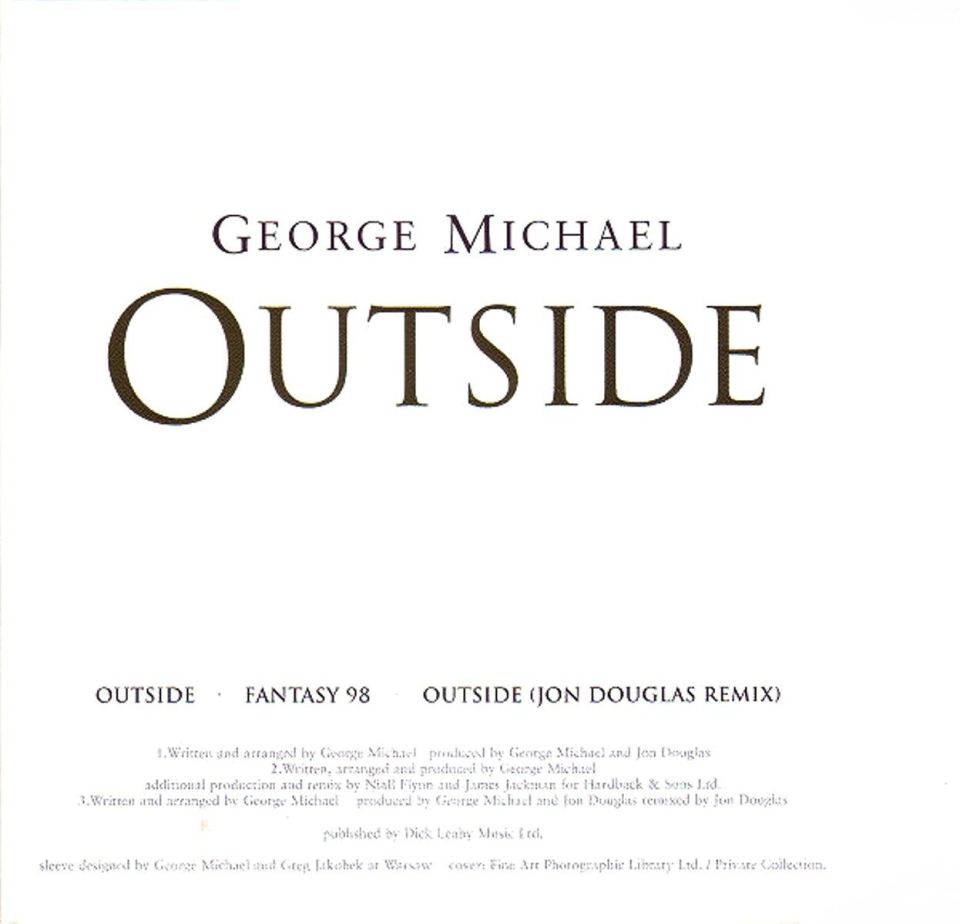 GEORGE MICHAEL - OUTSIDE (SINGLE CD)