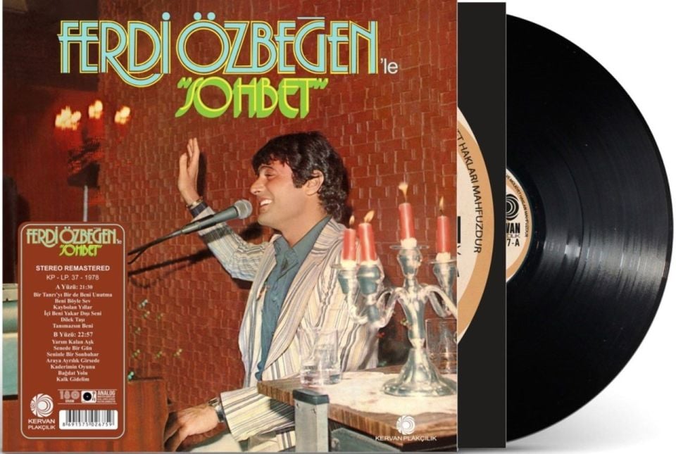 FERDİ ÖZBEĞEN - TEŞEKKÜRLER / SOHBET / MUTLULUKLAR  (3 LP) BOX SET