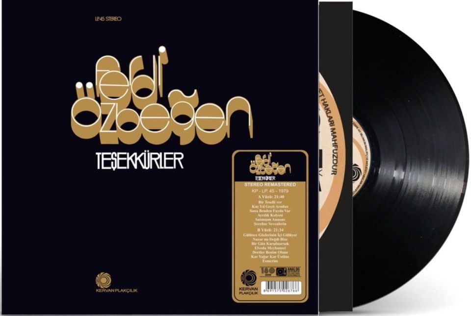 FERDİ ÖZBEĞEN - TEŞEKKÜRLER / SOHBET / MUTLULUKLAR  (3 LP) BOX SET
